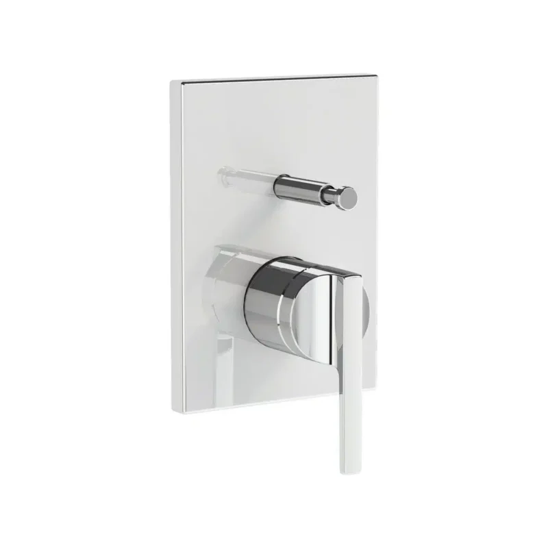 Vitra Suit Ankastre Banyo Bataryası (Sıva Üstü Grubu), Krom - A42838 - Ankastre Banyo Bataryası