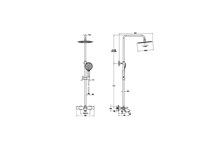 Artema Aquaheat Bliss 250B Banyo Sistemi
