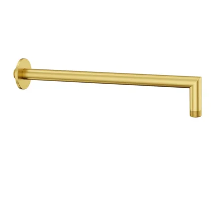 Vitra Duş Dirseği 90 Derece Duvardan Fırçalı Altın - A4263125 - Tepe Duş Borusu