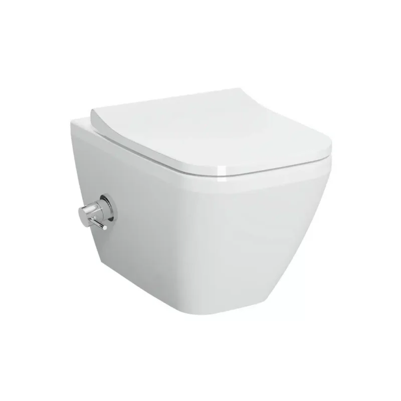 Vitra Integra Square Asma Klozet - 7082B003-7211 - Entegre Ara Musluklu Klozet