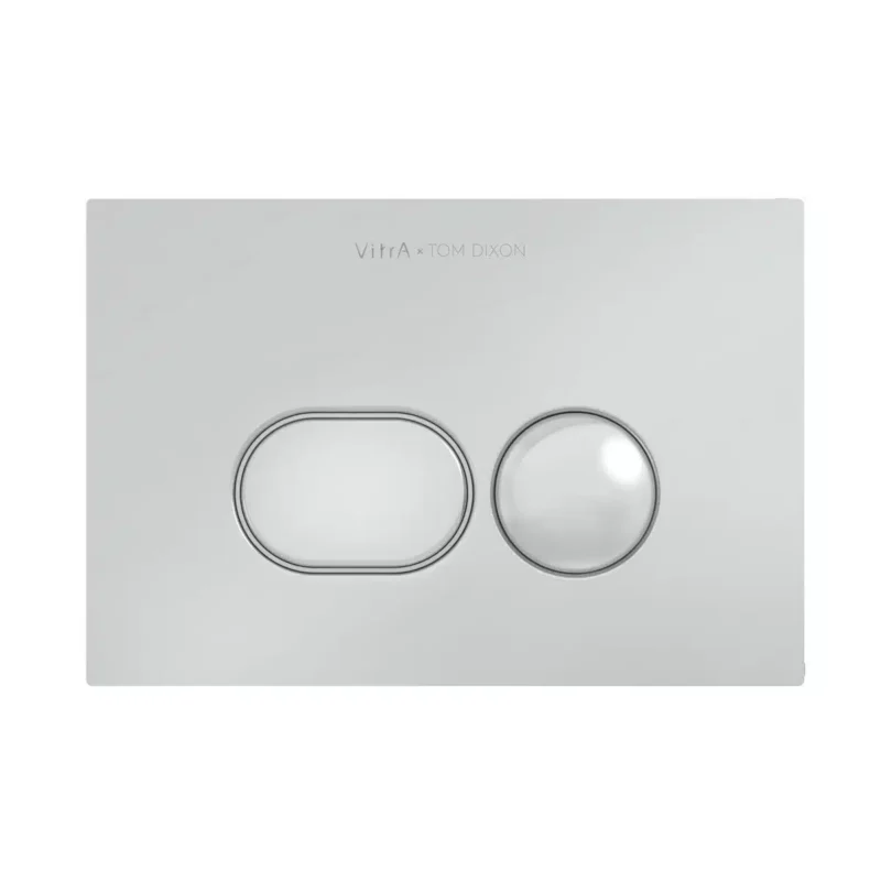 Vitra Liquid Kumanda Paneli, Krom - 740-2180 - Kumanda Panelleri (Gömme Rezervuar Butonları)