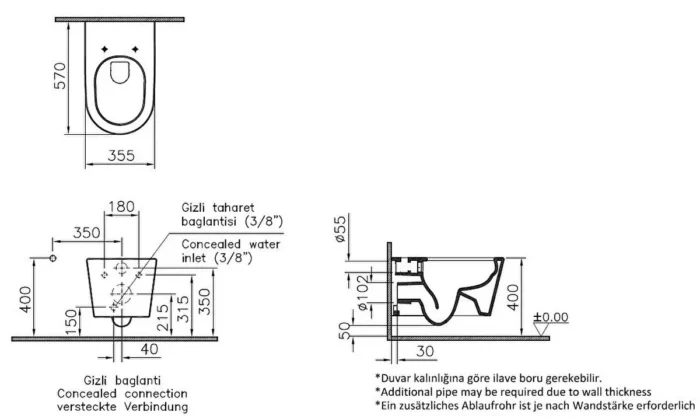Vitra Nest Asma Klozet - 5176B003-0559 - Asma Klozet - 1