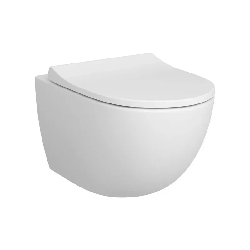 Vitra Sento Asma Klozet, Rim-ex, Gizli Montajlı, 54 cm, Beyaz - 7748B003-0559 - Asma Klozet