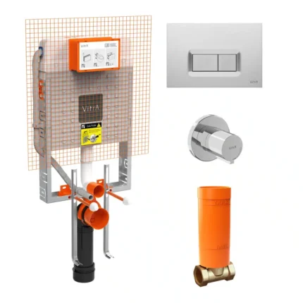 Vitra V8 Gömme Rezervuar Seti - 800-1869 - Gömme Rezervuarlar