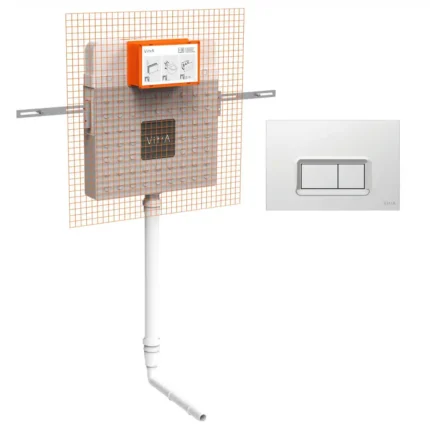 Vitra V8 Gömme Rezervuar Seti - 800-1918 - Gömme Rezervuarlar