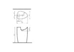 Bocchi Etna Yerden Monoblok Lavabo, Batarya Banklı, Mat Beton - Görsel 2