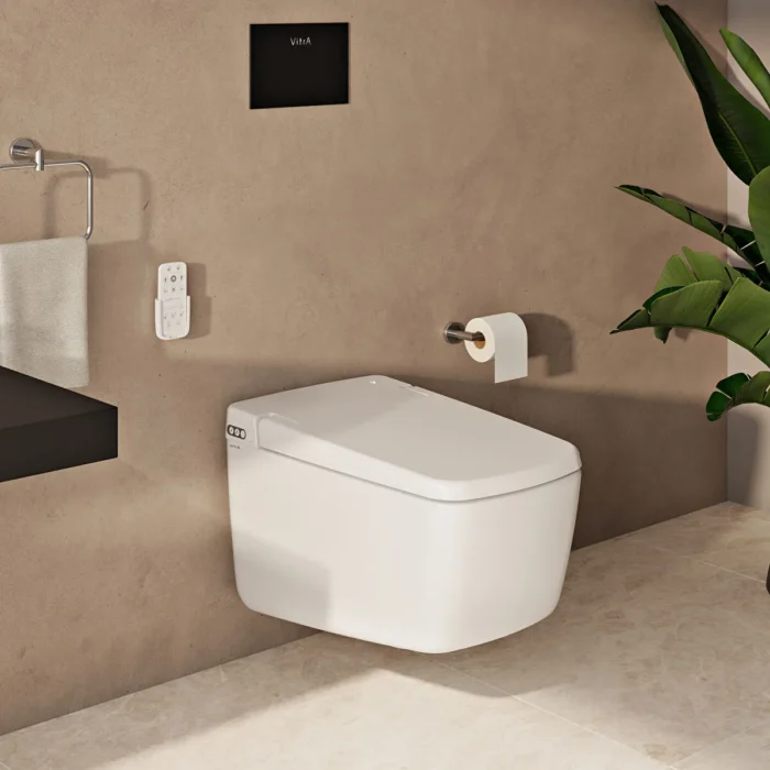 Vitra V-Care Prime Akıllı Asma Klozet Rim-ex, 63 cm - Görsel 4