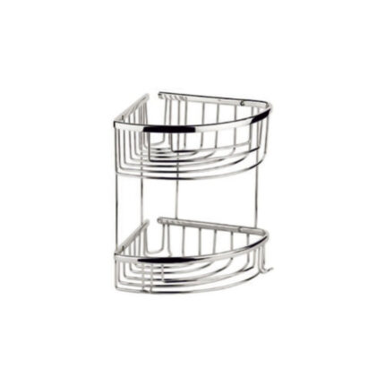 Acar Avangard Köşe Şampuanlık Çiftli (22x22) Pirinç