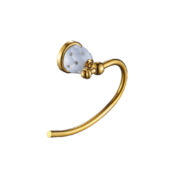 Acar Elegant Gold Yuvarlak Havluluk - 01.08.521 - BANYO AKSESUARI, Havluluk