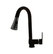 Acar Esperto Black Spiralli Kuğu Eviye Bataryası - 32.01.331 - Spiralli Mutfak Eviye Bataryası
