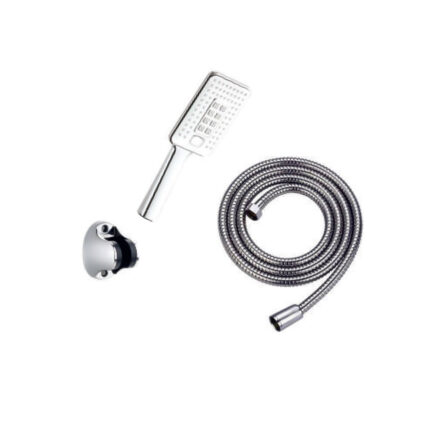 Acar Rondo Mafsallı Duş Seti - 04.07.200 - ARMATÜR, Duş Başlığı El Duşu