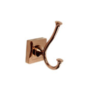 Acar Roza Bronz Çiftli Bornozluk - 02.08.270 - BANYO AKSESUARI, Askılık, Bornoz Askılığı