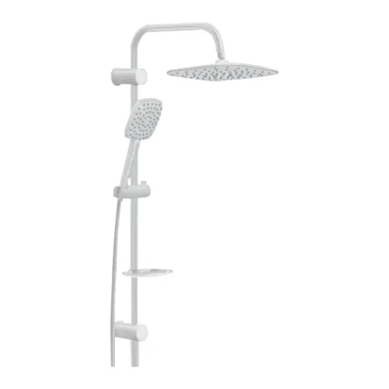 Acar Safir White Yağmur Duş Sistemi - 07.06.180 - DUŞ SİSTEMLERİ, Duş Setleri, Yağmur Duş Sistemleri