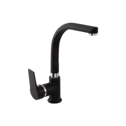 Acar Stilla Black Kuğu Lavabo Bataryası - 06.01.291 - ARMATÜR, Lavabo Bataryası