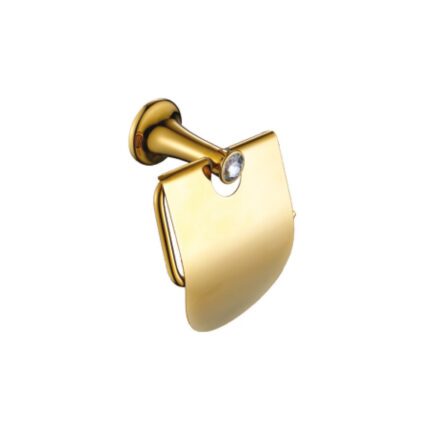 Acar Stilla Gold Kapaklı Kağıtlık - 21.08.620 - AKSESUAR, Tuvalet Kağıtlık