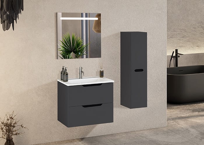 Badella Belen 5565 V32 Banyo Dolabı 65 cm Badella Belen 5565 V32 Banyo Dolabı 65 cm