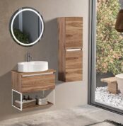 Badella Lines 2865 V31 Banyo Dolabı 65 cm - Lines-2865-V31-65 - Banyo Dolabı Takımı