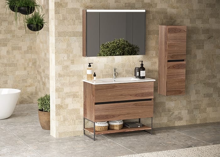 Badella Lines 55100 V33 Banyo Dolabı 100 cm Badella Lines 55100 V33 Banyo Dolabı 100 cm