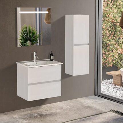 Badella Lines 5565 V32 Banyo Dolabı 65 cm - Lines-5565-V32-65 - Banyo Dolapları