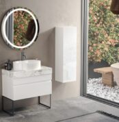 Badella Maya 3985 V31 Banyo Dolabı 85 cm - Maya-3985-V31-85 - Banyo Dolabı Takımı