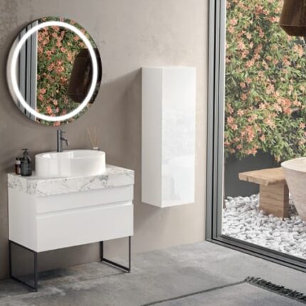 Badella Maya 3985 V31 Banyo Dolabı 85 cm - Maya-3985-V31-85 - Banyo Dolapları