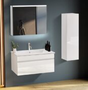 Badella Maya 3985 V32 Banyo Dolabı 85 cm - Maya-3985-V32-85 - Banyo Dolapları