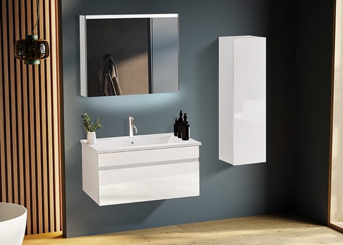 Badella Maya 3985 V32 Banyo Dolabı 85 cm Badella Maya 3985 V32 Banyo Dolabı 85 cm