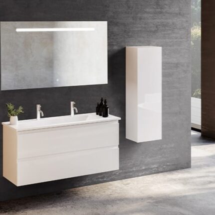 Badella Maya 55120 V31 Banyo Dolabı 120 cm - Maya-55120-V31-120 - Banyo Dolapları