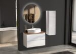 Badella Maya 5585 V33 Banyo Dolabı 85 cm - Maya-5585-V33-85 - Banyo Dolapları