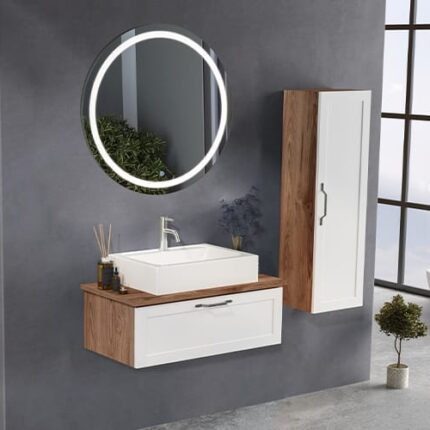 Badella Mobelco 2885 V31 Banyo Dolabı 85 cm