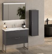 Badella Mobelco 55100 V33 Banyo Dolabı 100 cm - Mobelco-55100-V33-100 - Banyo Dolabı Takımı