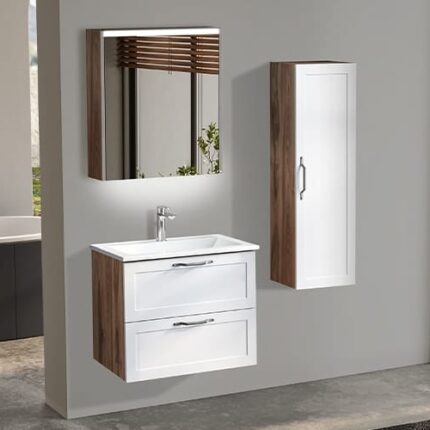 Badella Mobelco 5565 V31 Banyo Dolabı 65 cm - Mobelco-5565-V31-65 - Banyo Dolapları