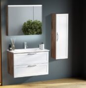 Badella Mobelco 5585 V32 Banyo Dolabı 85 cm - Mobelco-5585-V32-85 - Banyo Dolabı Takımı
