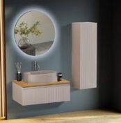 Badella Royal 28100 V32 Banyo Dolabı 100 cm - Royal-28100-V32-100 - Banyo Dolabı Takımı