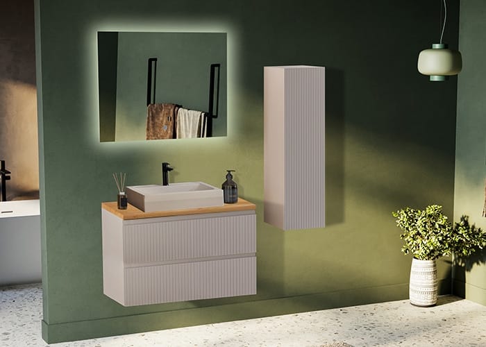 Badella Royal 55100 V32 Banyo Dolabı 100 cm Badella Royal 55100 V32 Banyo Dolabı 100 cm