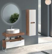 Badella Toledo 2885 V31 Banyo Dolabı 85 cm - Toledo-2885-V31-85 - Banyo Dolabı Takımı
