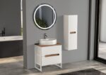Badella Toledo 5565 V31 Banyo Dolabı 65 cm - Toledo-5565-V31-65 - Banyo Dolapları