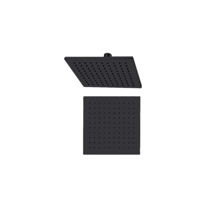 Bocchi Air2 200S Tepe Duşu 200X200 mm Kare Siyah - 5800-0003-AB - Tepe Duşları