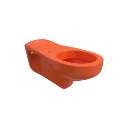 Bocchi Bedensel Engelli 75 cm Asma Klozet Önü Kapalı Parlak Turuncu - 2012-012-0128 - Bedensel Engelli Ürünleri