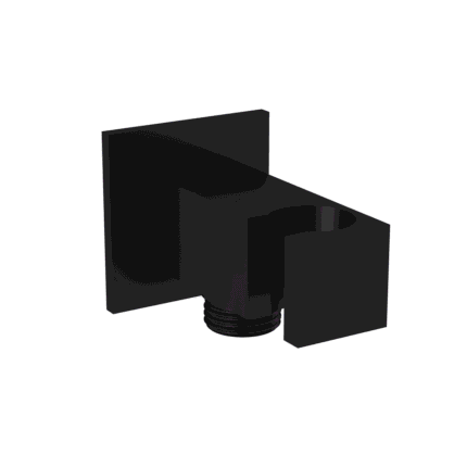 Bocchi El Duşu Çıkış Dirseği Askılı Kare Mat Siyah - 5700-0006-AB - Duş Çıkış Dirseği