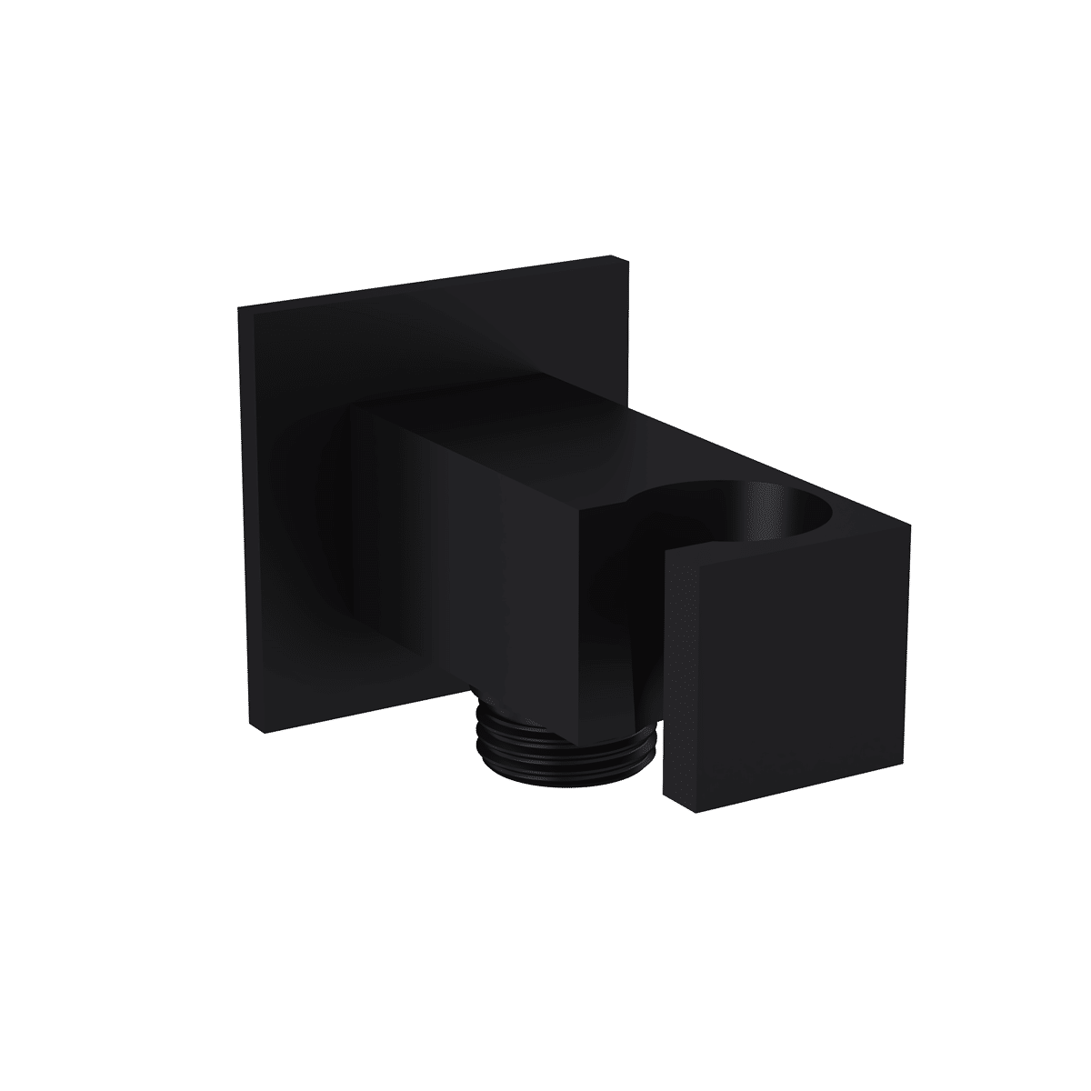 bocchi el dusu cikis dirsegi askili kare mat siyah 5700-0006-AB Bocchi El Duşu Çıkış Dirseği Askılı Kare Mat Siyah - 5700-0006-AB - Duş Çıkış Dirseği