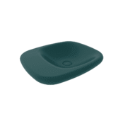 Bocchi Fenice Çanak Lavabo 54 cm Deliksiz Mat Petrol Mavisi