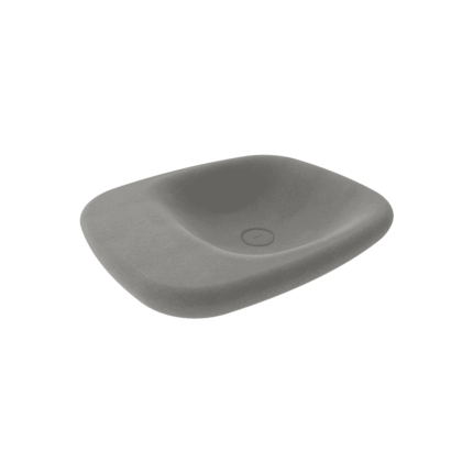 Bocchi Fenice Çanak Lavabo 54 cm Deliksiz Mat Beton - 1489-069-0125 - Çanak Lavabo