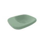 Bocchi Fenice Çanak Lavabo 54 cm Deliksiz Mat Mint Yeşil - 1489-033-0125 - Çanak Lavabo