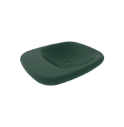 Bocchi Fenice Çanak Lavabo 54 cm Deliksiz Mat Yeşil - 1489-027-0125 - Çanak Lavabo