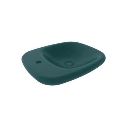 Bocchi Fenice Çanak Lavabo 54 cm Mat Petrol Mavisi - 1489-071-0126 - Çanak Lavabo