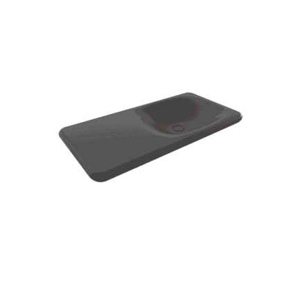 Bocchi Fenice Etajerli Lavabo 90 cm Deliksiz Mat Antrasit - 1490-020-0125 - Etajerli Lavabo