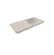 Bocchi Fenice Etajerli Lavabo 90 cm Deliksiz Mat Yasemin - 1490-007-0125 - Etajerli Lavabo