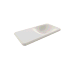 Bocchi Fenice Etajerli Lavabo 90 cm Parlak Bisküvi - 1490-014-0125 - Etajerli Lavabo