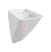 Bocchi Firenze Asma Monoblok Lavabo Armatür Deliksiz Mat Beyaz - 1082-002-0125 - Monoblok Bütün Lavabo